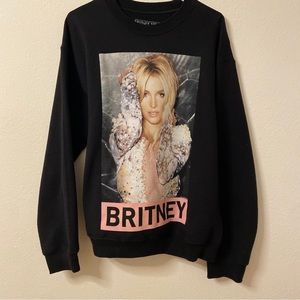 Britney Spears Hoodie - Britney Sweatshirt - Pop Culture - Crew Neck Hoodie